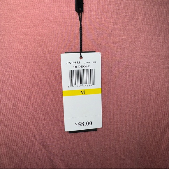 CABLE & GUAGE Rose Short Sleeve Cold Shoulder Top M NWT - Picture 8 of 8